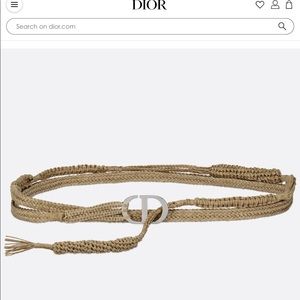 Christian Dior Belt